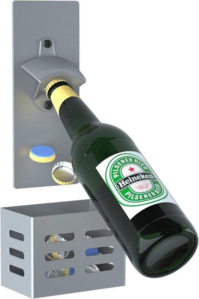 Lecylanker Magnet FlaschenöFfner Mit AuffangbehäLter BieröFfner Wand | Ko-image