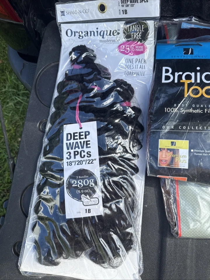 Sensationnel Human Hair Braids - Lot Also Other Brands Organique, Neo, Que - Image 2 of 4