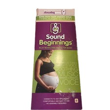 Sound Beginnings Pre-Natal  Music And Voice Delivery Device beige Size B sm