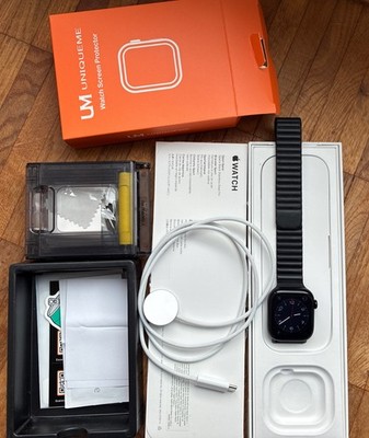 Apple Watch Series 10 42mm Aluminium Sport- Magnetarmband  Schutzfolie Garantie
