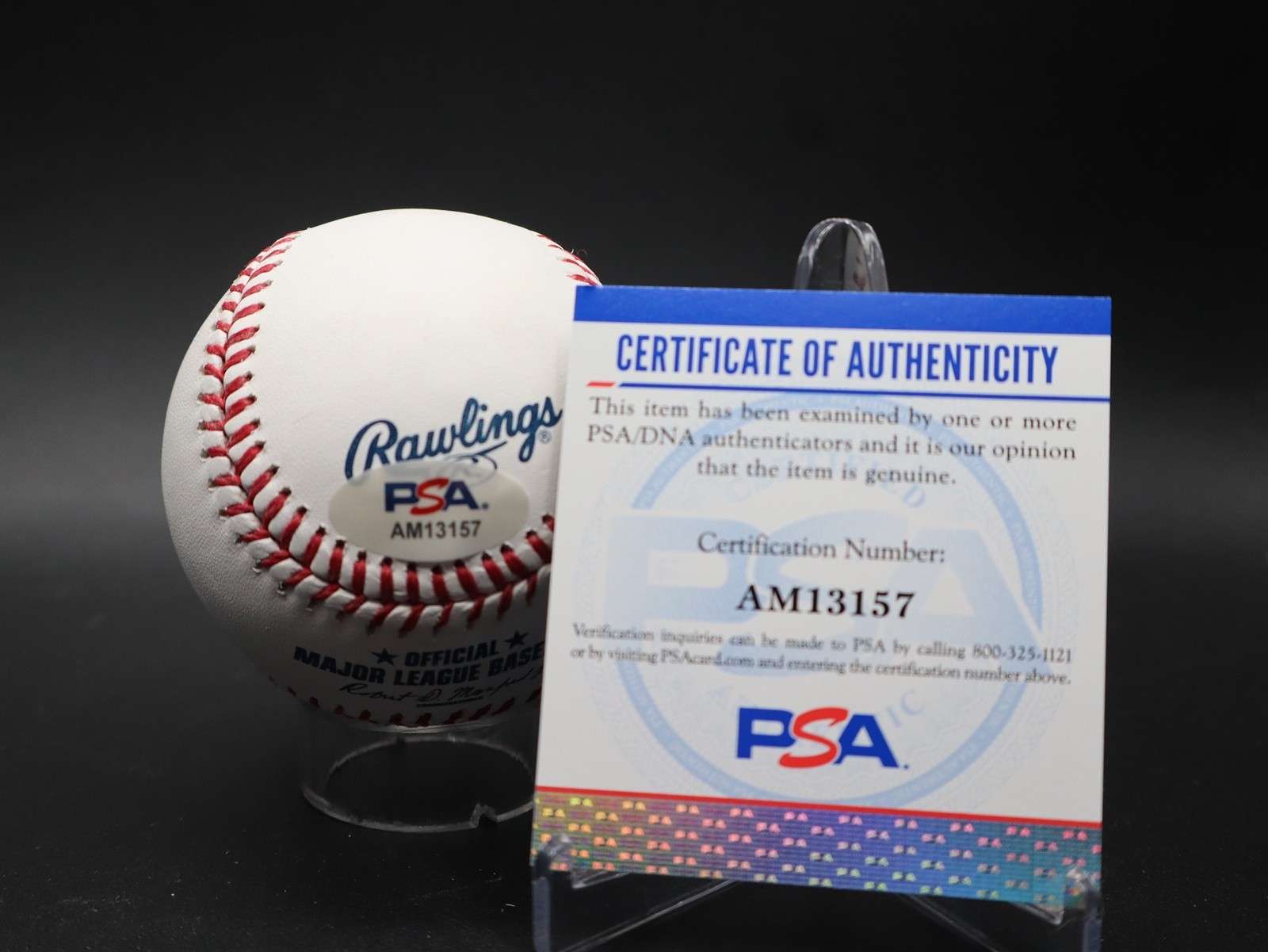 Yoelqui Cespedes Signed Baseball Autograph Auto PSA/DNA AM13157 view 3