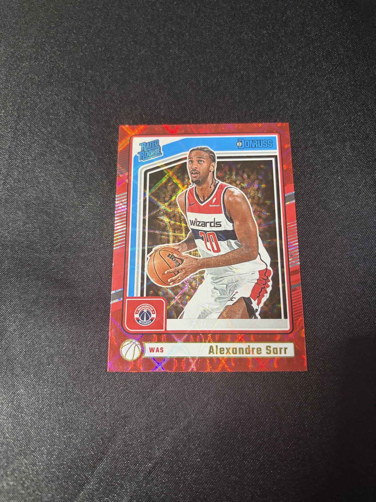 2024-25 Panini Donruss - Rated Rookie Alexandre Sarr #215 International (RC)