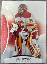 2025-26 SP Hockey Dustin Wolf - Calgary Flames #40 Base
