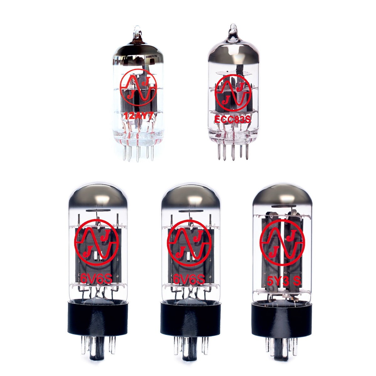 Low Gain Valve Kit for Fender 57 Deluxe (1 x 12AY7 1 x Balanced ECC83 1 x 5Y3...