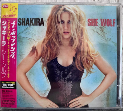 Shakira She Wolf CD Japan Bonus Track 1BT EICP-1273 4547366050110