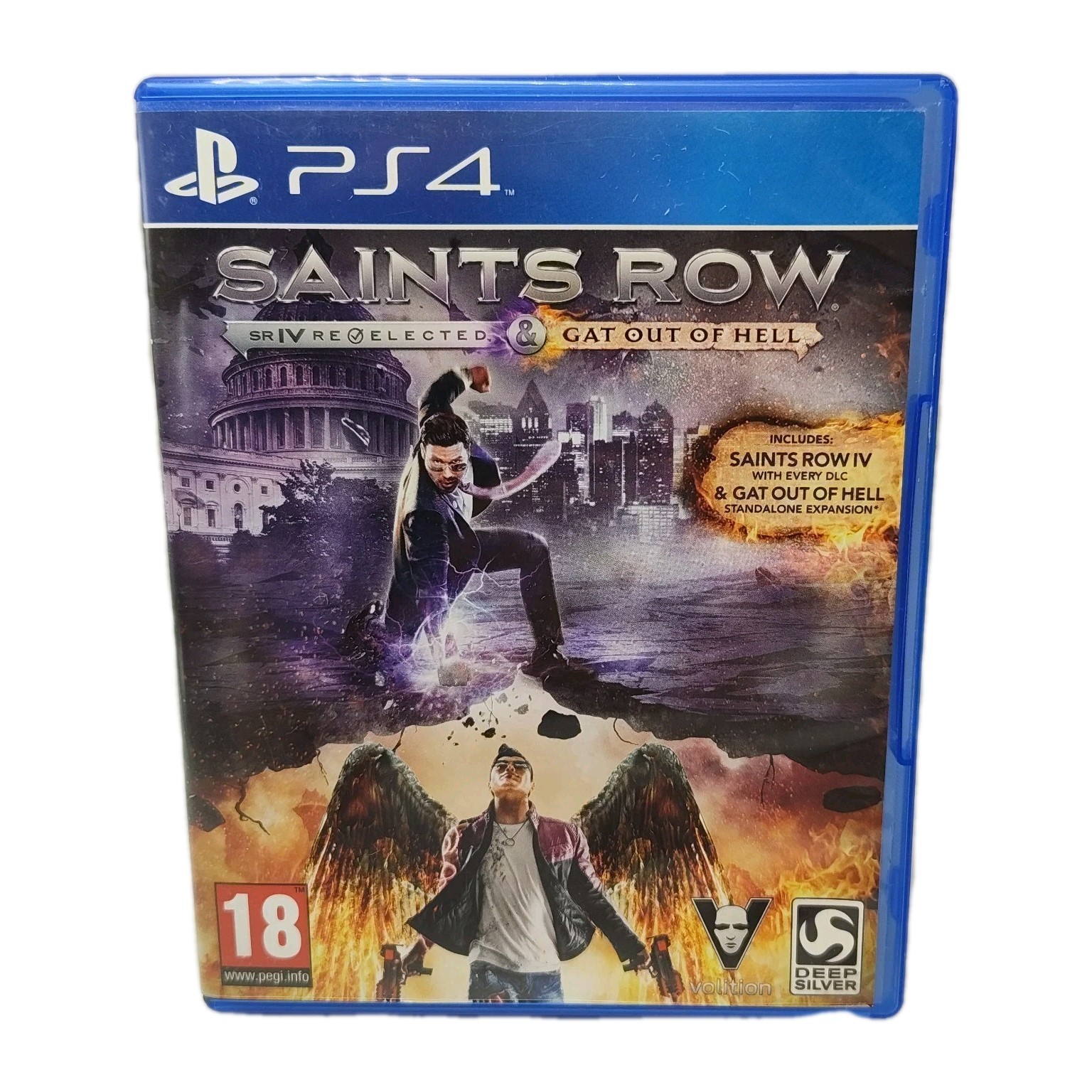 Saints Row IV Re-Elected & Gat Out of Hell Sony PlayStation 4 PS4 Game