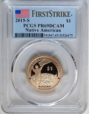 2007-S $1 James Madison, DCAM (Proof) Presidential Dollars - PCGS