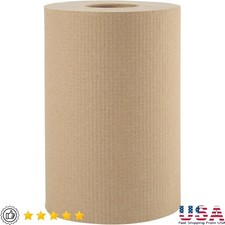 Hardwound Paper Towels 1-Ply Roll High Absorbent Commercial Use 250 Sheets Count