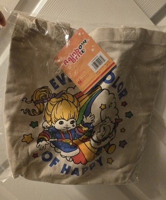 Rainbow Brite Sprite Canvas Every Color Of Happy Tote New