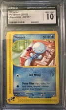 CGC 10 WOOPER #66/147 AQUAPOLIS (2003) on eBay
