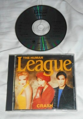 THE HUMAN LEAGUE Crash CD 1986 Virgin A&M OOP