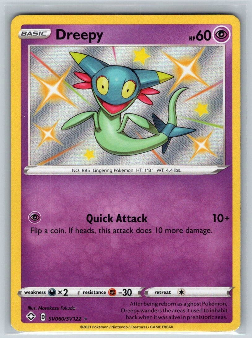 Dreepy SV060/SV122 Shining Fates: Shiny Vault Holo NM