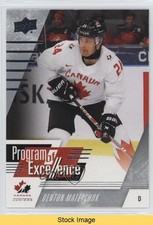 2024 Team Canada Juniors Program of Excellence Denton Mateychuk #102 READ nw2