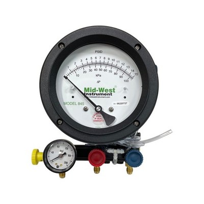 MIDWEST INSTRUMENT 845-5 Valve Backflow Test Kit