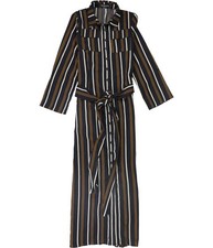 Verona Collection Womens Alessa Maxi Dress, navy, M