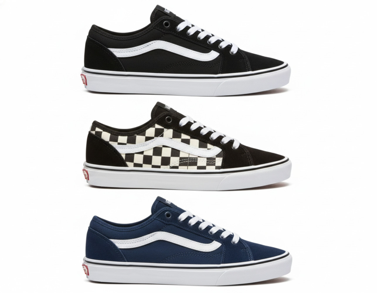 VANS Filmore Low-Top Unisex Skate Shoes Suede / Canvas Sizes 4 - 10