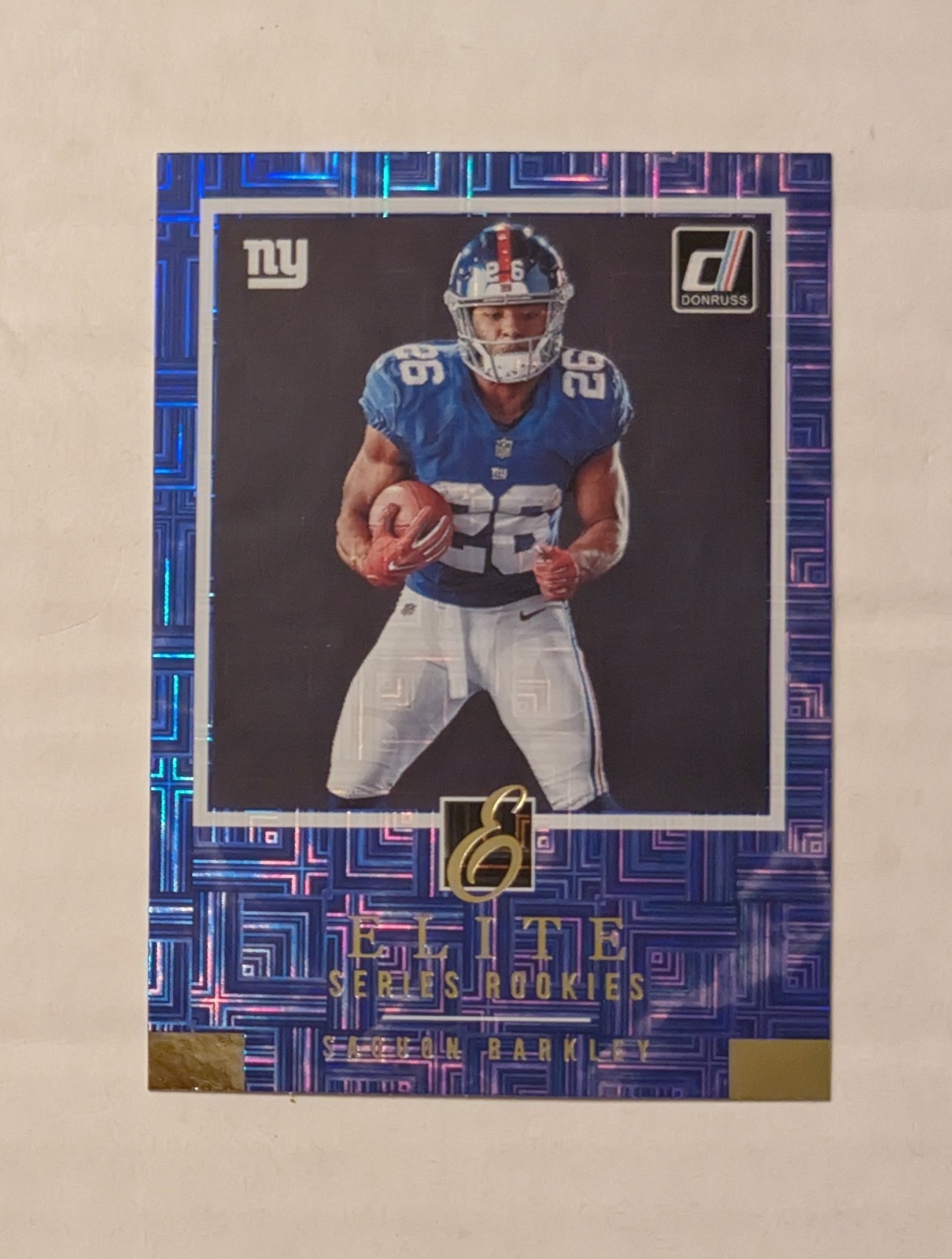 2018 Panini Donruss - The Elite Series Rookies Saquon Barkley #ESR-6 (RC)