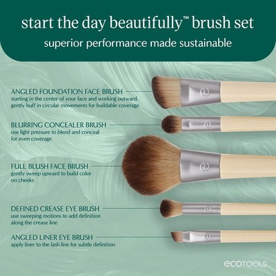 EcoTools Start The Day Beautifully Kit Pinsel Set Makeup