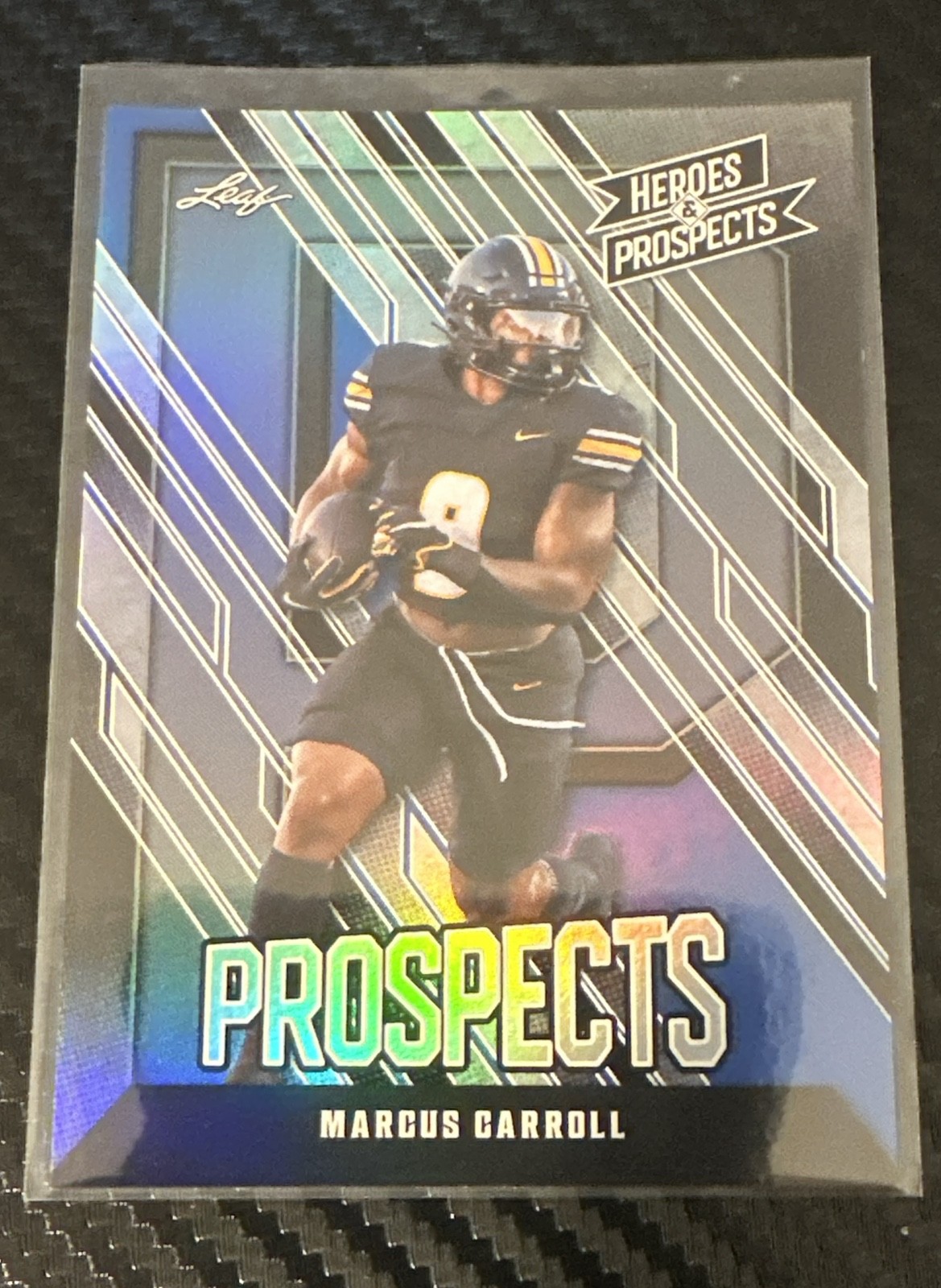 2024 Leaf Heroes & Prospects - Marcus Carroll #99 Blue 61/99 (RC)