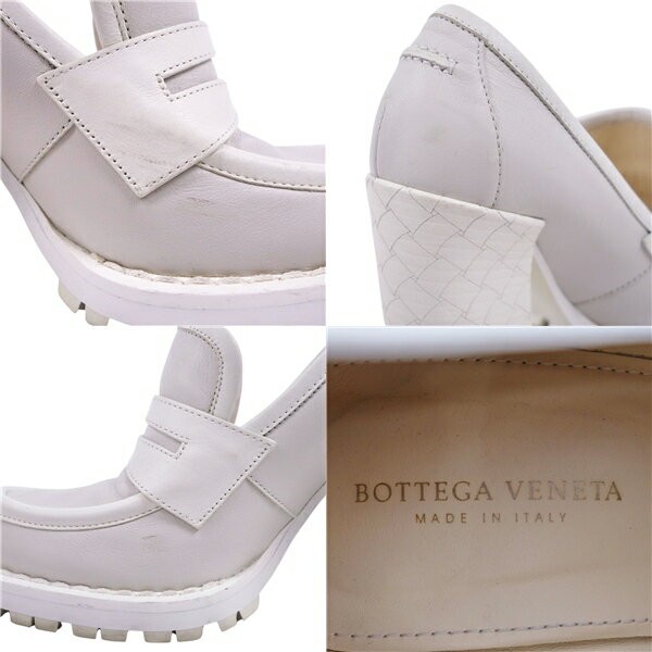 Bottega Veneta Pumps Loafer Heels Intrecciato Leather Shoes Women's Used MOLO-0 thumbnail 9