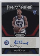 2023-24 Panini Prizm Rookie Penmanship Filip Petrusev #RP-FPV Auto 0qw3
