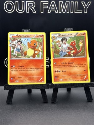 Pokemon TCG Charmander+Charmeleon RC3+4/RC32 Generations Cards Regular