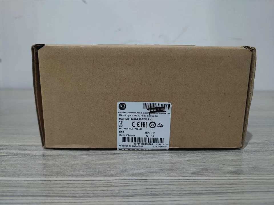 Allen-Bradley MicroLogix 1200 40 Point Controller 1762-L40BWAR US Free Tax - Image 3 of 4