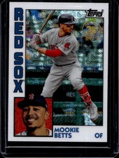 2019 Topps Mookie Betts 1984 Baseball Chrome Refractor #T84-5 Red Sox