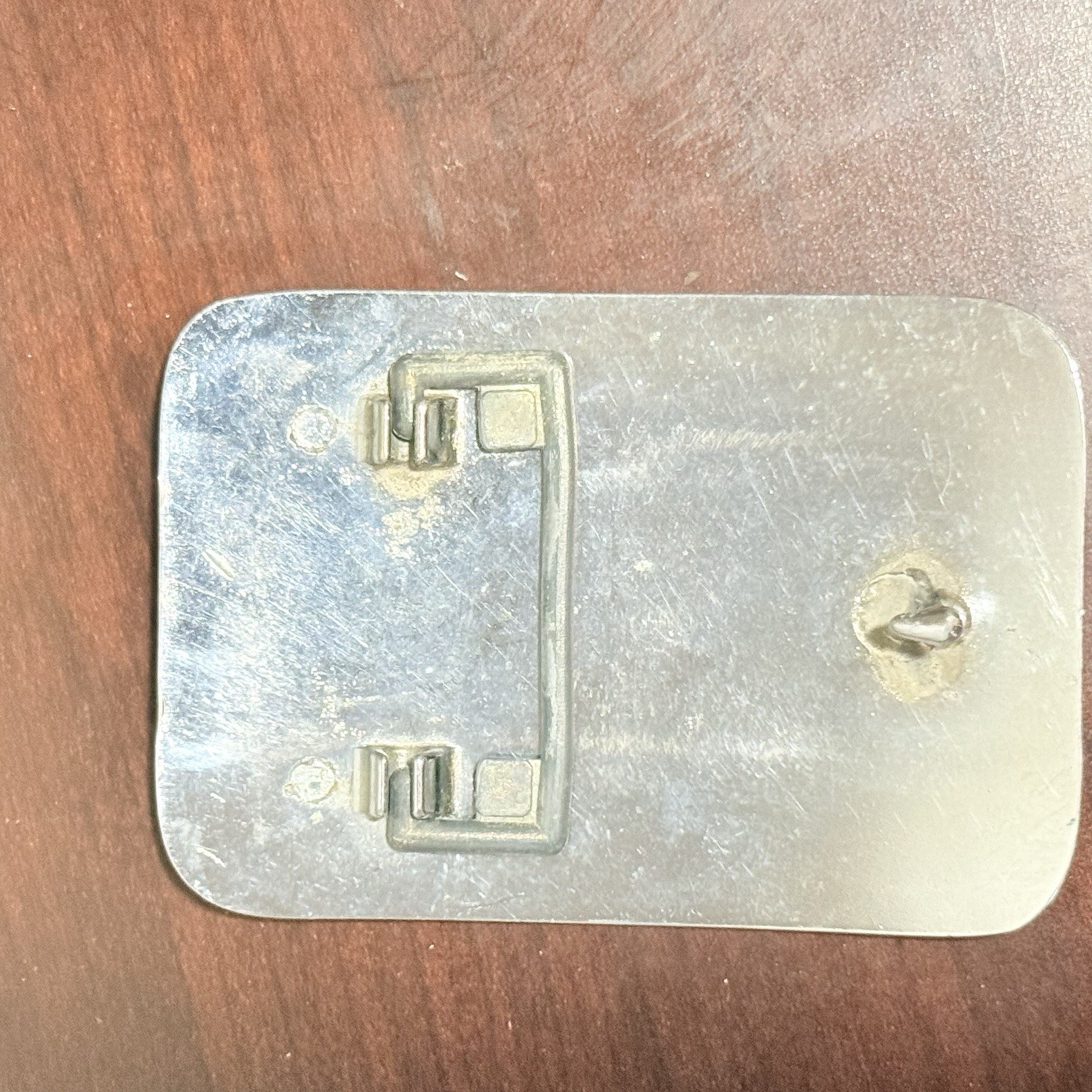 rectangular rounded corners Belt Buckle intricate… - image 2