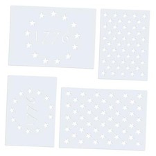 50 Star Stencil Templates, 4 Sizes  American Flag Template, Ideal for Star-E