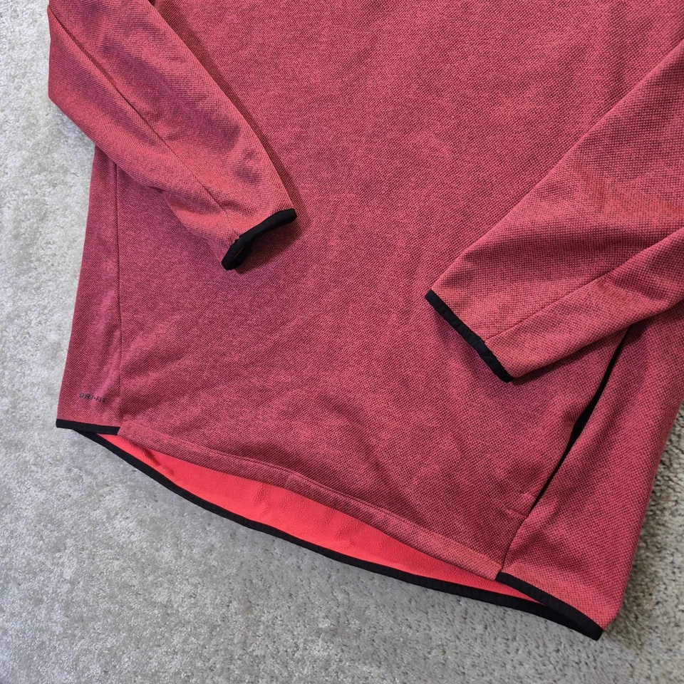 Nike Golf Cuello Redondo Sudadera Rosa Para Hombres 2XL Forrada Cómoda Exterior Bolsillos Logo Foto 2 de 4