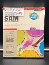 Symantec SAM Symantec AntiVirus For Macintosh Version 3.5 Factory Sealed