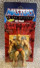 Vintage MOTU He-Man Action Figure 1983 12 Back Sealed Masters Of The Universe