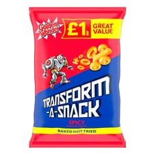 Golden Wonder Transform-A-Snack Spicy Flavour Snacks 56g PMP - from Giant Bradle