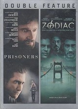 Prisoners/Zodiac Double Feature - DVD & Artwork Only–Case Opt. Below