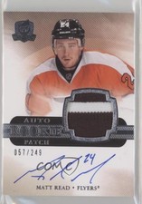 2011-12 Upper Deck The Cup Rookie 57/249 Matt Read #125 Patch Auto 2d8