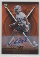 2017 Panini XR Rookies Orange Auto 17/49 Jarrad Davis #126 Auto x5u