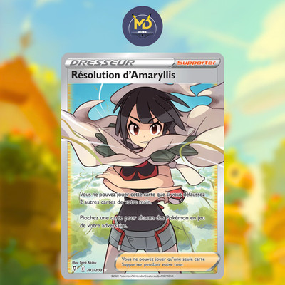 French Pokemon Card - Amaryllis Resolution 203/203 - Celestial Evolution