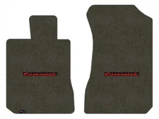 Lloyd Ultimat Front Carpet Mats for '72-76 Chevy Bel Air w/Red on Black Chevy