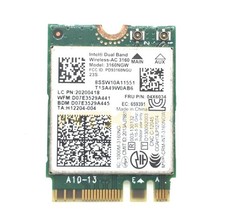 Intel 3160AC 3160NGW M.2 NGFF WiFi BT4.0 Combo Card 433Mbps For Lenovo Notebook