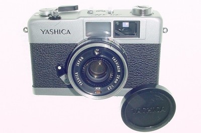 Yashica 35 ME analoge Kleinbild-Kompaktkamera 38/2,8 Objektiv - Top