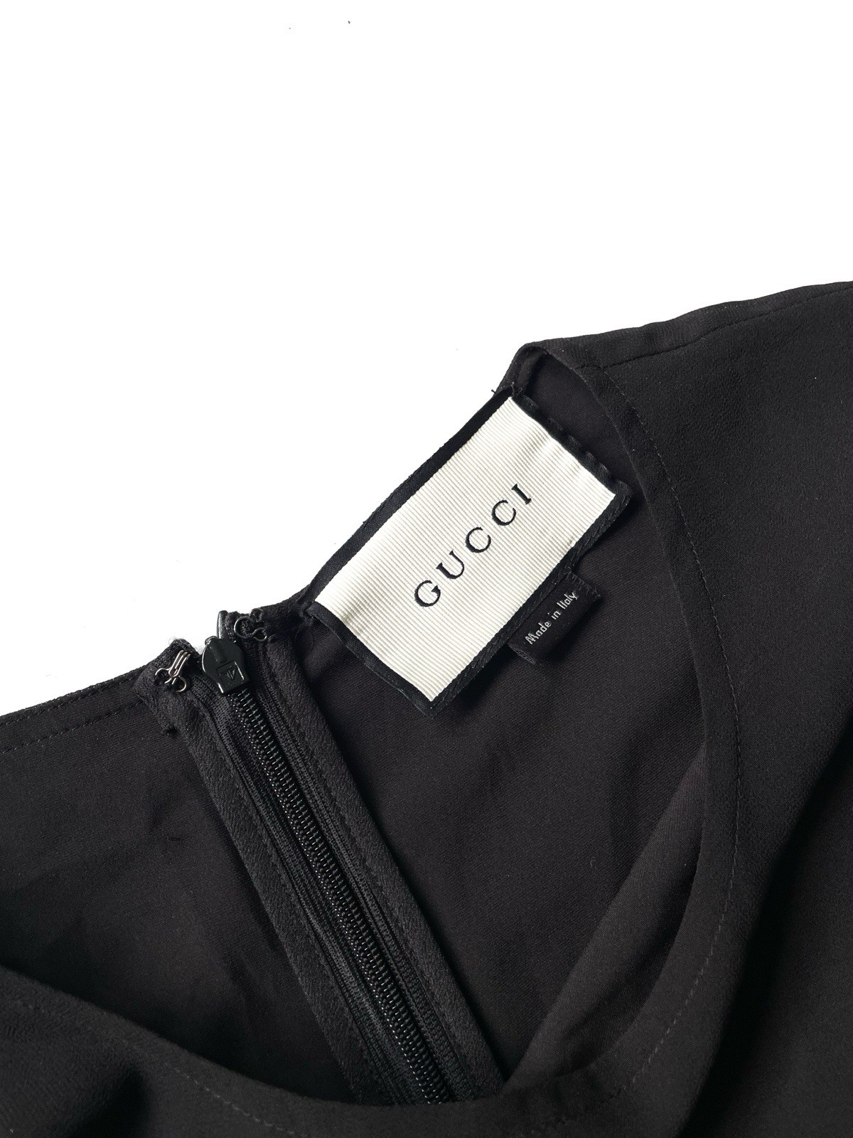 Gucci Black Basic Sleeveless Lightweight Dress Wo… - image 3