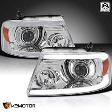 Fits 2004-2008 Ford F150 06-08 Lincoln Mark Led Tube Projector Headlights Lamps Fits 2004-2008 Ford F150 06-08 Lincoln Mark Led Tube Projector Headlights Lamps