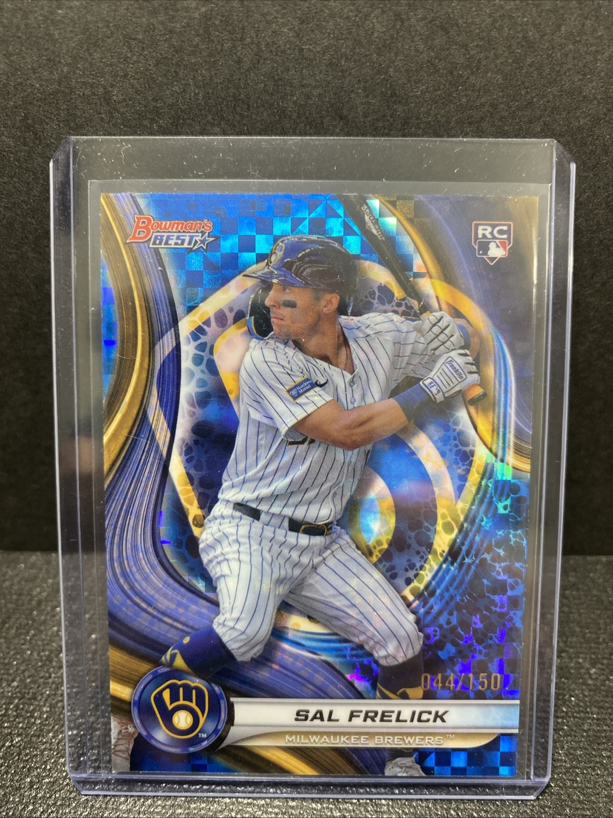 2024 Bowman's Best - Sal Frelick #37 Blue X-Fractor /150 (RC)