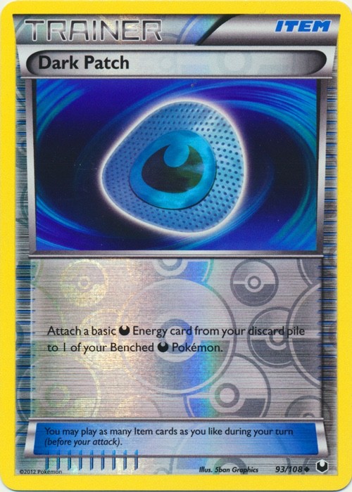 Pokémon TCG - Dark Patch - 93/108 - Reverse Holo - Dark Explorers [Near Mint]