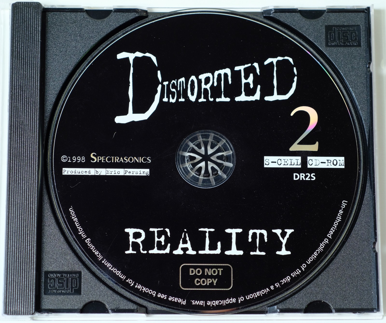 Spectrasonics Distorted Reality 2 - SampleCell cdrom Sampling Library No Inserts