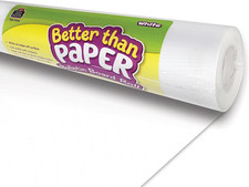 Teacher Created Resources White Better than Paper Bulletin Board Roll TCR77373 