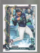 2025 Topps Holiday - Tyler Locklear #H165 Rookie (RC) - Seattle Mariners