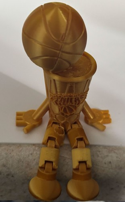 #ad NY Knicks 2026 Champions Trophy Buddy 3D Printed Desk Shelf Figure $19.99