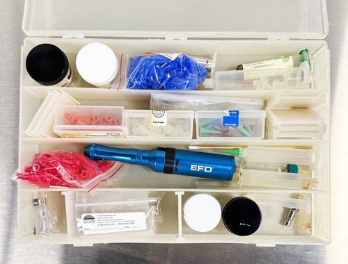 Nordson EFD HP7x High-Pressure Dispensing Tool Kit 7cc Syringe HPx Tips MORE